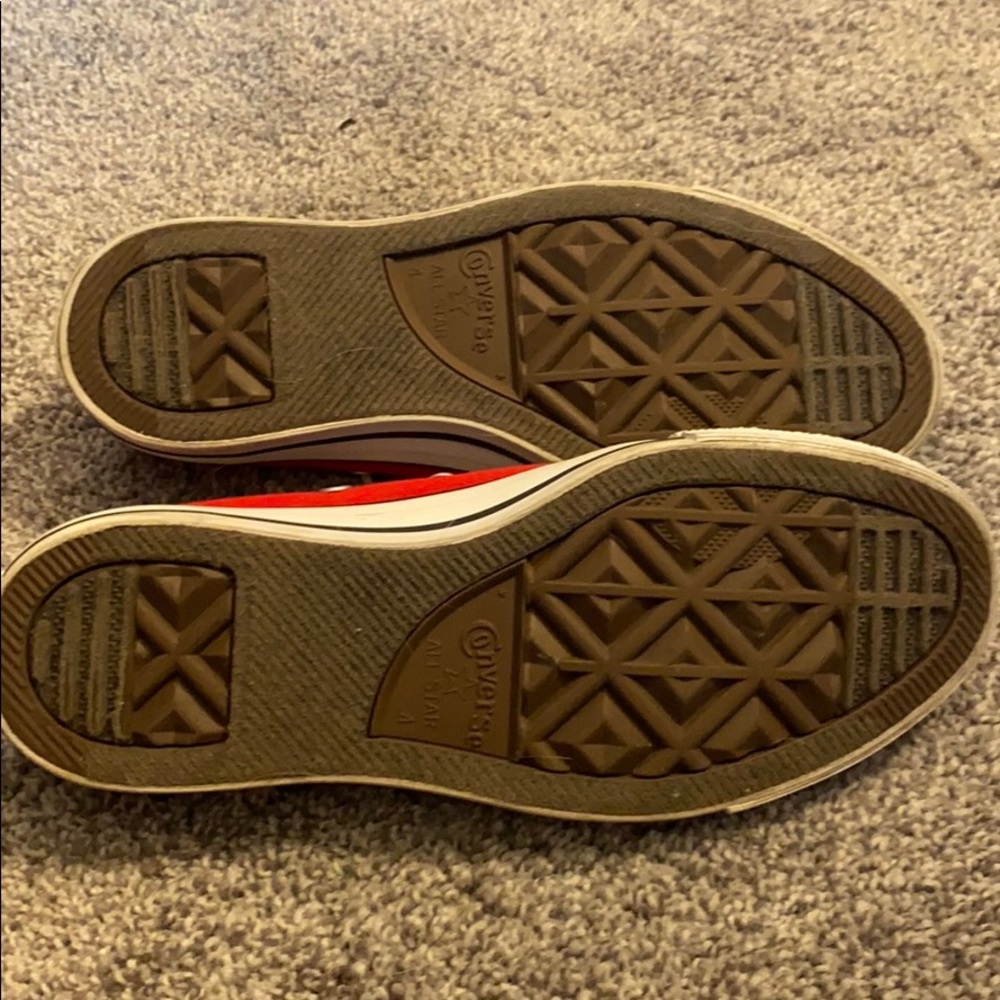 Red Converse - Picture 6 of 6